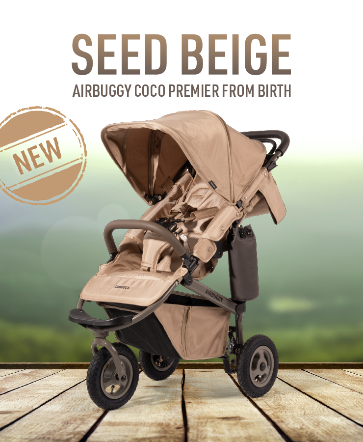 AIRBUGGY COCO PREMIER FROM BIRTH - SEED BEIGE