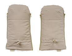 手首部分を【折り返す/広げる】調整が可能。