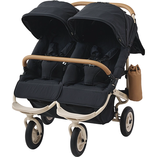 美品 現行モデル エアバギー ココダブルEX フロムバース 2人乗りベビーカー COCO DOUBLE EX FROM BIRTH - AIRBUGGY | ベビーカーのエアバギー